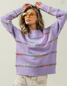 Multicolor Knit Top