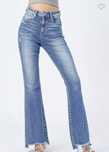 Load image into Gallery viewer, Distressed Flare Jeans
